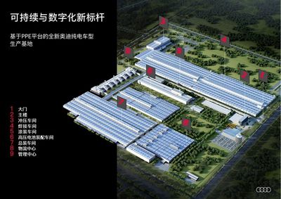 奥迪一汽新能源汽车有限公司正式奠基 工厂2024年底投产